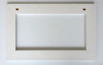 Foto op metalen plaat met ophangframe