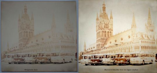 foto digitaliseren voor print foto op canvas