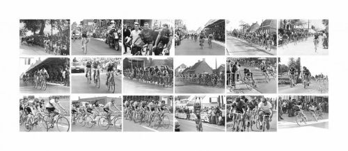 fotocollage met meerdere foto's in hetzelfde formaat